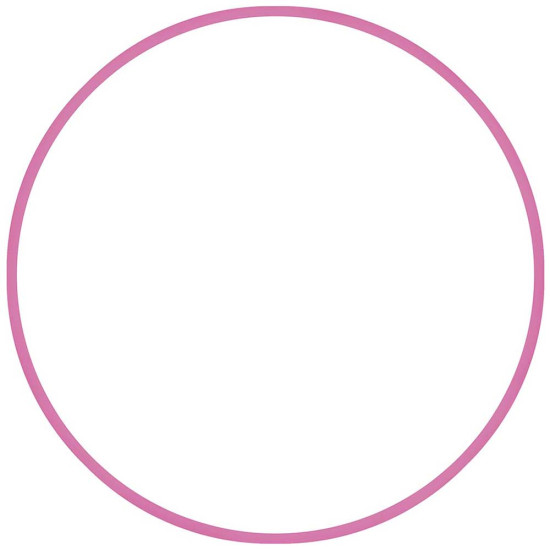 Χούλα-Χουπ 70cm - Φ 19mm - 280gr, Ροζ